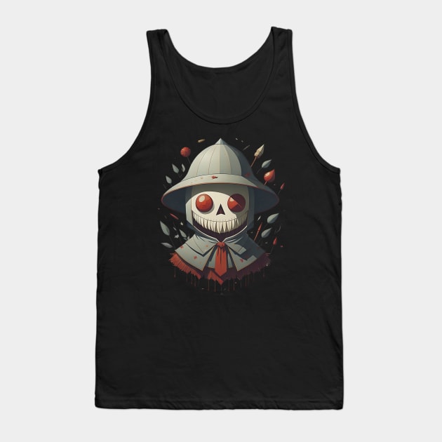 Funny scarecrow Tank Top by Virshan